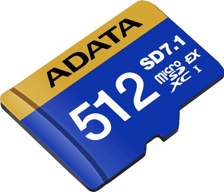 Image du produit Adata Premier Extreme SD7.1 Express (512 Go, microSD Express, U3, UHS-II)