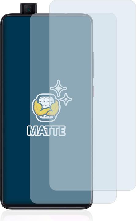 Actual product image BROTECT Anti-glare screen protector matt (2 Piece, Mi 9T Pro)