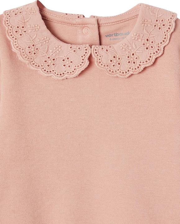 Immagine prodotto Vertbaudet 2er-Pack Baby Shirtbodys mit langen Ärmeln, Bio-Baumwolle (80)