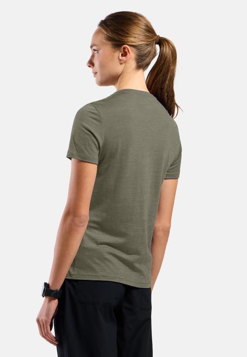 Produktbild Odlo Women's Merino Tencel Plain T-Shirt Crew Neck S/S (XL)