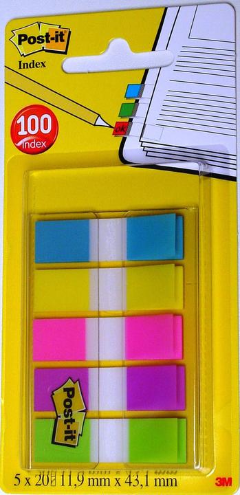 Image du produit Post-it Index Mini (12 x 43 mm)