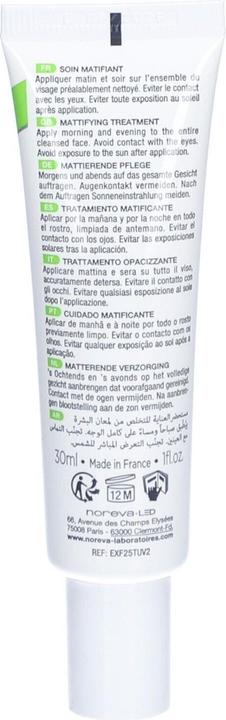 Actual product image Noreva NOREVA Exfoliatic krem matujący do twarzy 30ml (Cleansing scrub, 30 ml)
