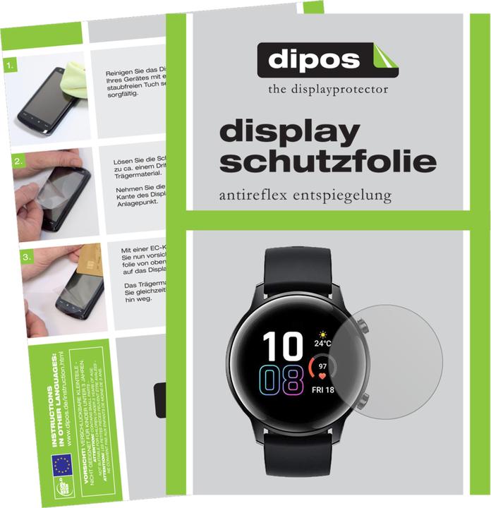 Actual product image Dipos Screen Protector Anti-Glare (Magic Watch 2)