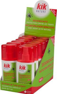 Immagine prodotto Kik Protezione da zecche (100 ml)