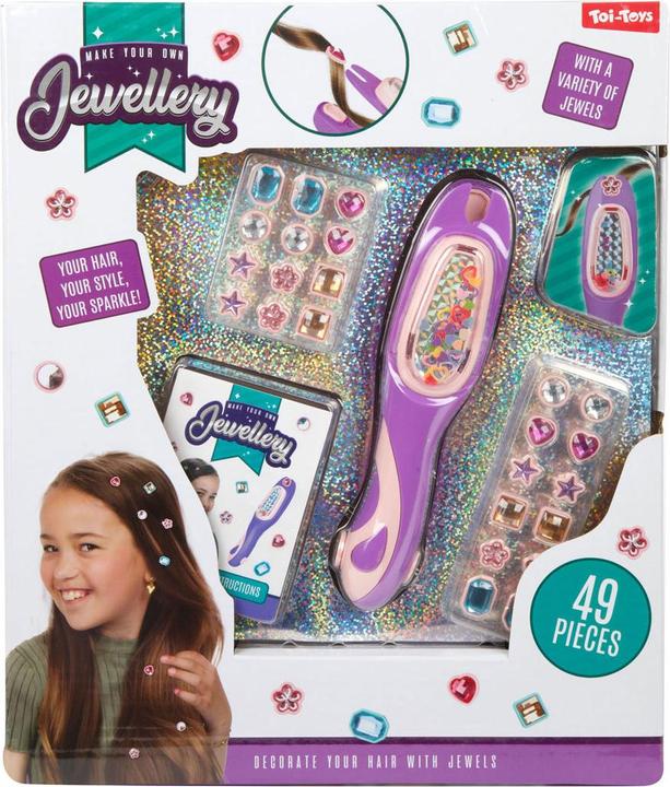 Productafbeelding Toi-Toys Set Haarschmuck mit Juwelen - 49-teilig.