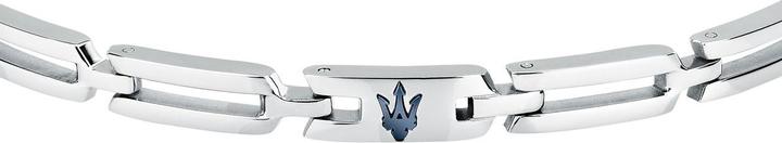 Immagine prodotto Maserati Bracciale iconico (21.50 cm, Acciaio inossidabile)