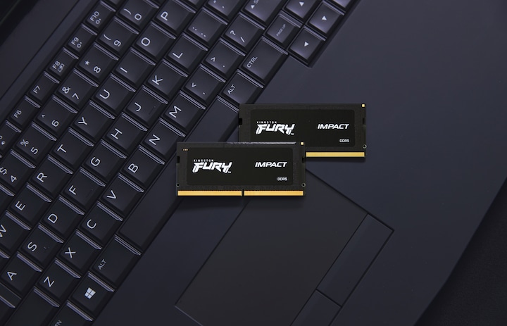 Actual product image Kingston FURY Impact (1 x 16GB, 4800 MHz, DDR5 RAM, SO-DIMM)