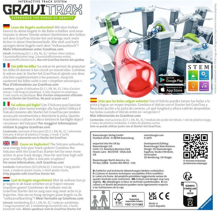 Produktbild Ravensburger GraviTrax Erweiterungsset - Volcano