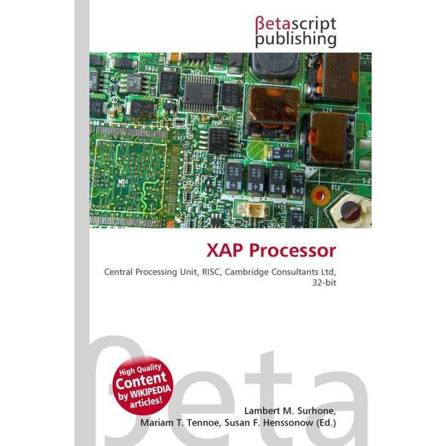 XAP Processor, Fachbücher von Lambert M. Surhone, Miriam T. Timpledon, Susan F. Marseken