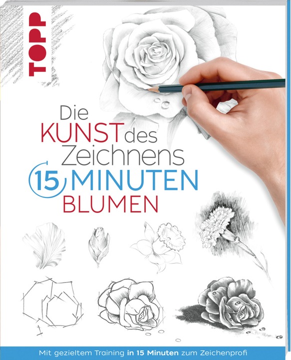 Produktbild Die Kunst des Zeichnens 15 Minuten - Blumen