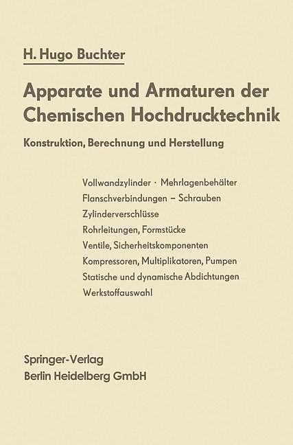 Produktbild Apparate und Armaturen der Chemischen Hochdrucktechnik (Deutsch, 2014)