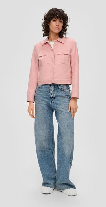 Image du produit S.Oliver Indoor-Jacke Verkürzte Jacke mit aufgesetzten Taschen (48)