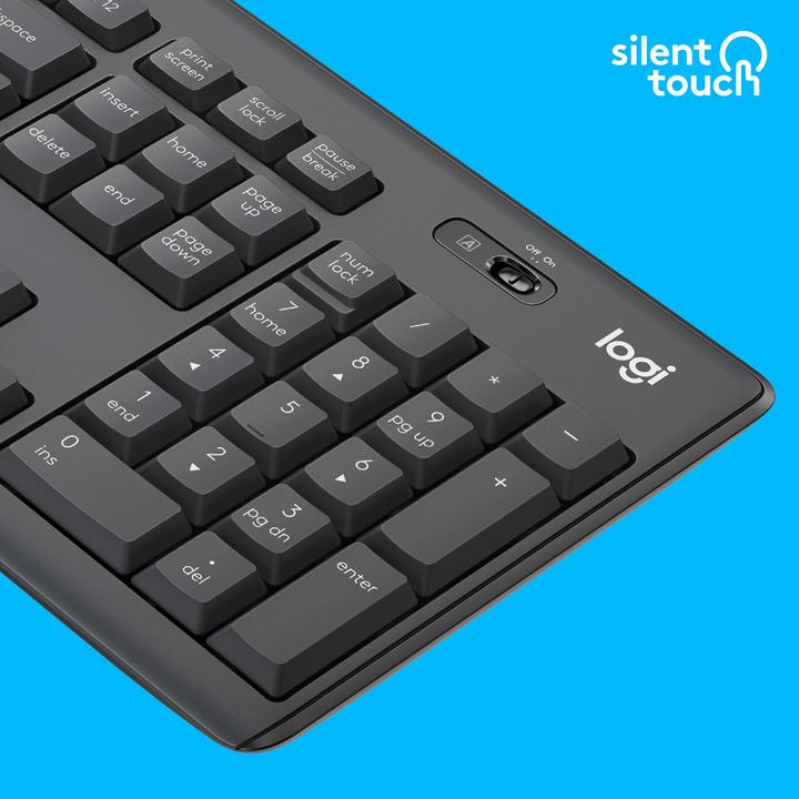 Actual product image Logitech MK295 Silent (US, Wireless)
