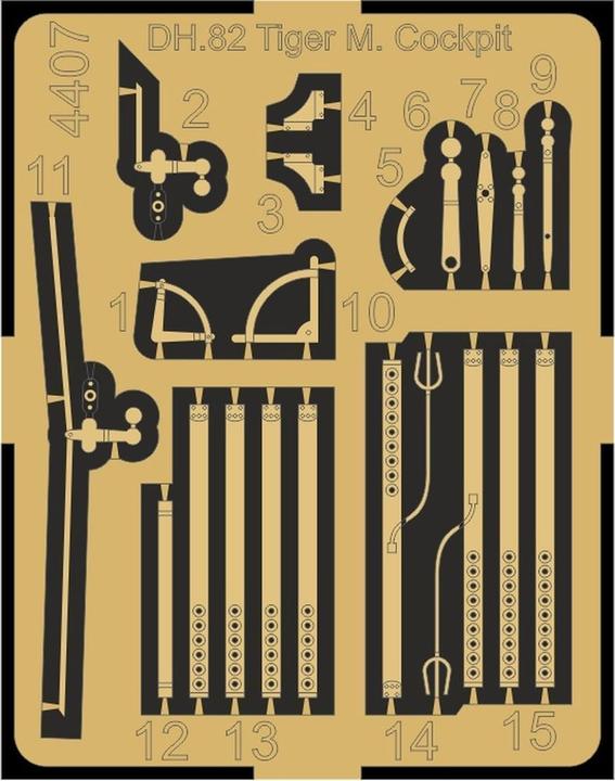 Produktbild CMK DH.82 Tiger Moth Cockpit Correction Set