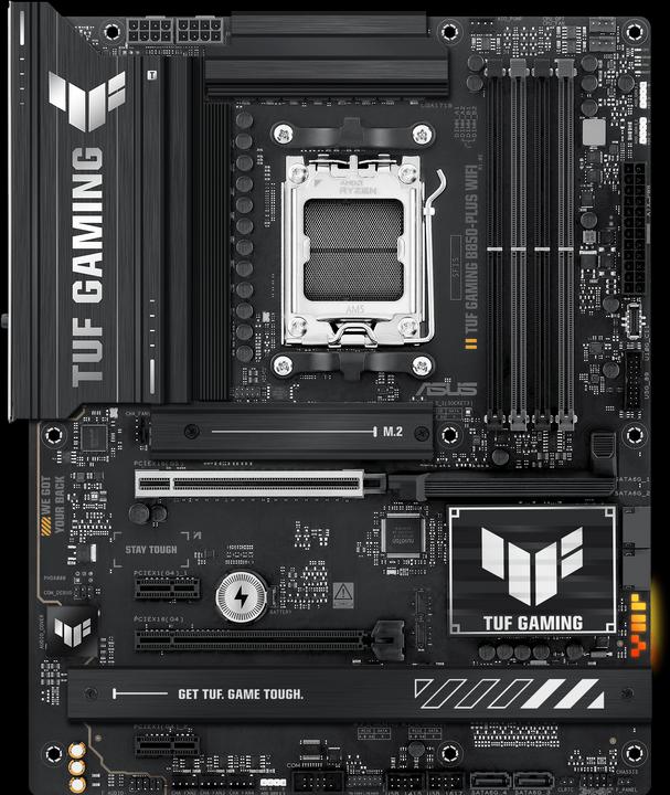 Image du produit ASUS TUF Gaming B850-Plus Wifi (AM5, AMD B850, ATX)