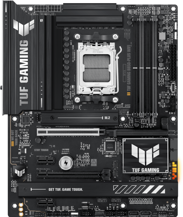 Actual product image ASUS TUF Gaming B850-Plus Wifi (AM5, AMD B850, ATX)