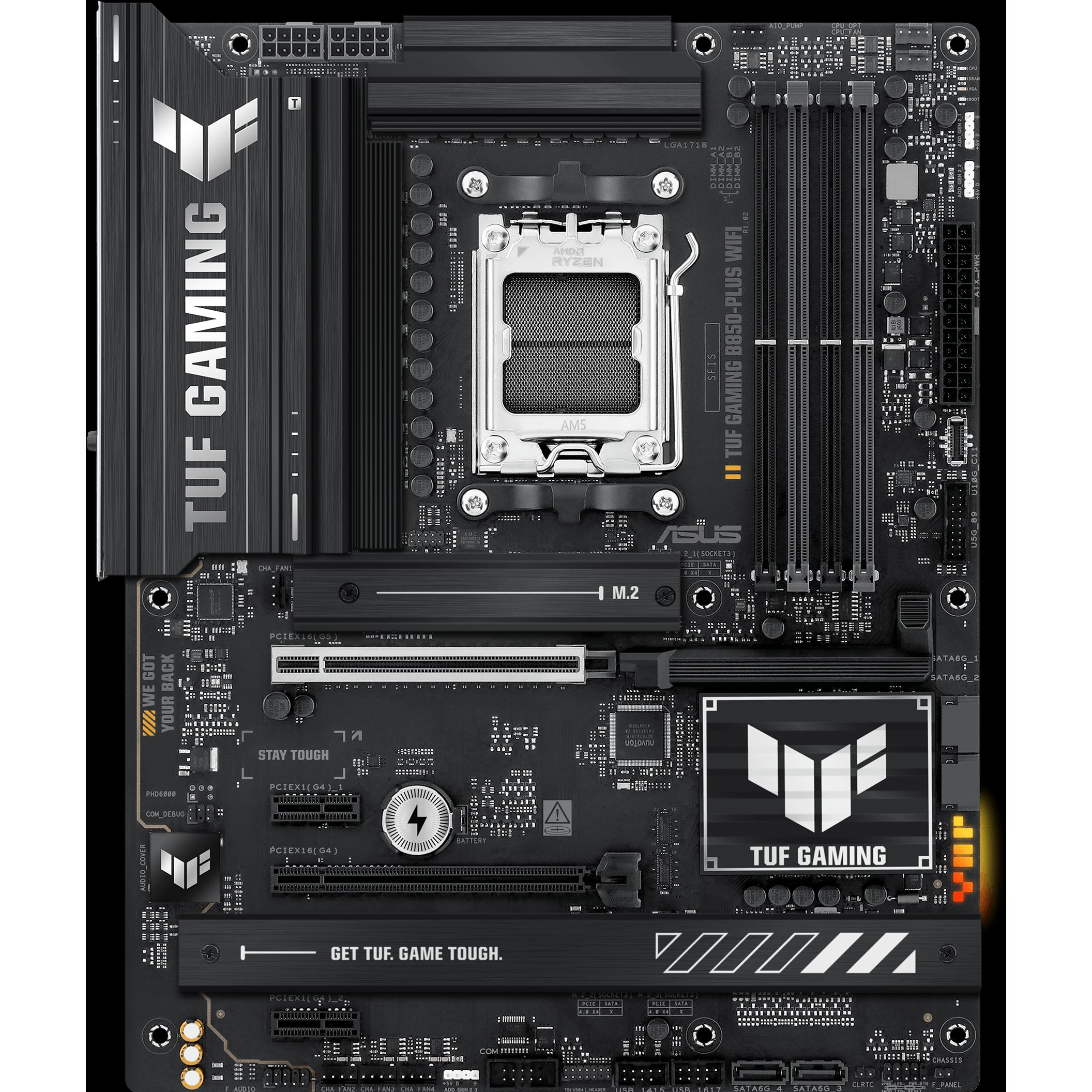 Thumbnail - ASUS TUF Gaming B850-Plus Wifi (AM5, AMD B850, ATX), Mainboard