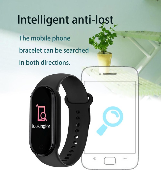 Image du produit PhoneLook Active Fitness Tracker M7 Bracelet sportif intelligent Montre connectée Bluetooth