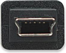 Produktbild Manhattan USB-mini-Kabel USB 2.0: Geschwindigkeit bis 480 Mbps (1.80 m, USB 2.0)