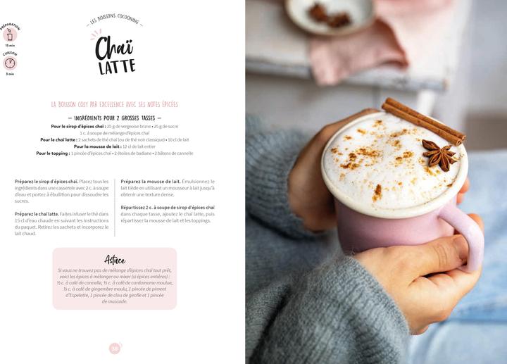 Immagine prodotto Larousse pratique Matcha latte, chaï tea e petites douceurs accoglienti! (Francese, Augé Séverine, 2024)