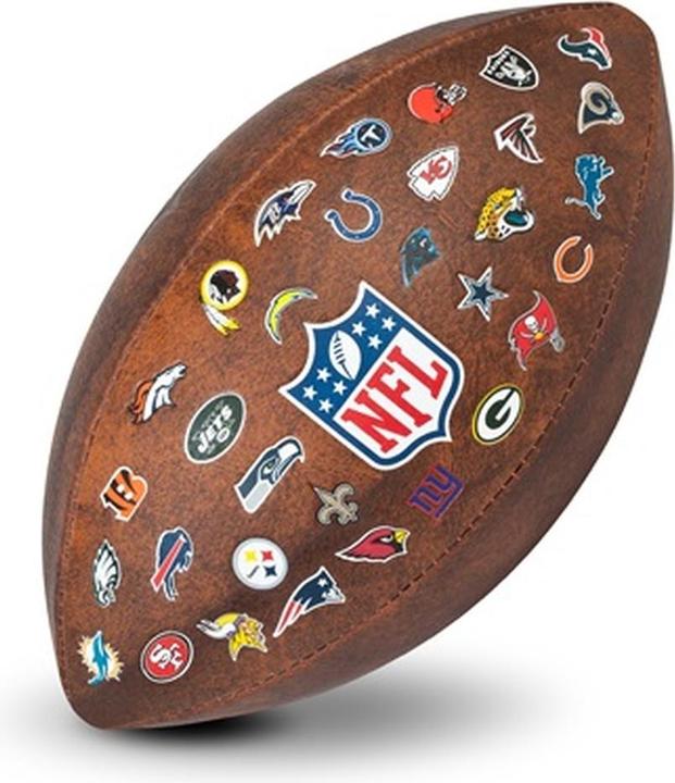 Actual product image Wilson American Football NFL Junior Throwback