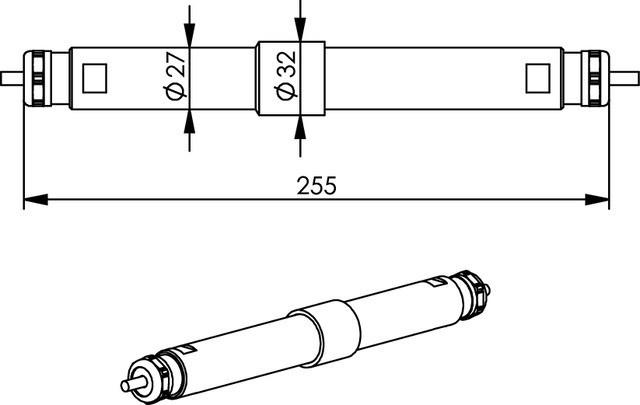 Produktbild Telegärtner LWL Verbindungsmodul IP67 LC-Kupplung Multimode TOC FEM H02052A0253 (Netzwerk Kupplung)
