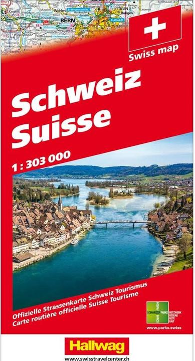 Switzerland Suissse 1:303,000
