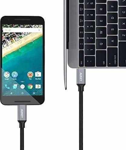 Image du produit Aukey USB C – USB C (1 m, USB 2.0)