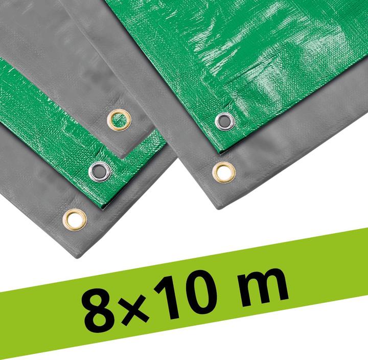 Actual product image Keller Fahnen Allzweckblachen 8x10 m PVC grau 450 g/m2 (8 x 10 m)