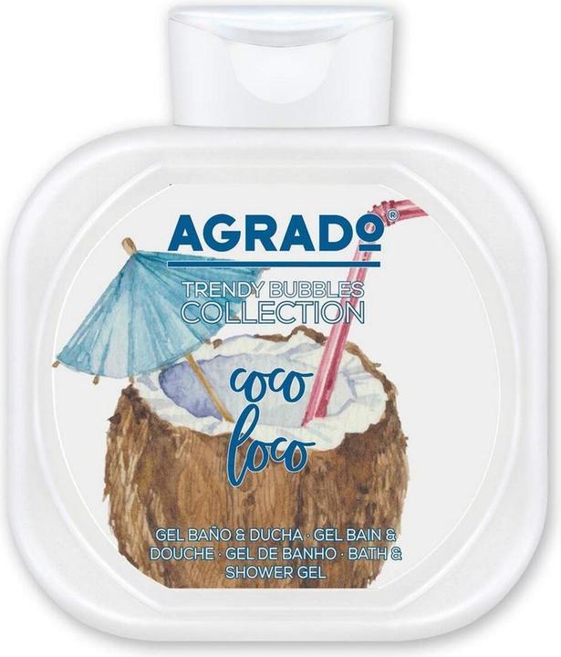 Agrado Coco Loco Trendy Bubbles Fruit Collection PH Neutral Bath and Shower Gel 750ml (750 ml)