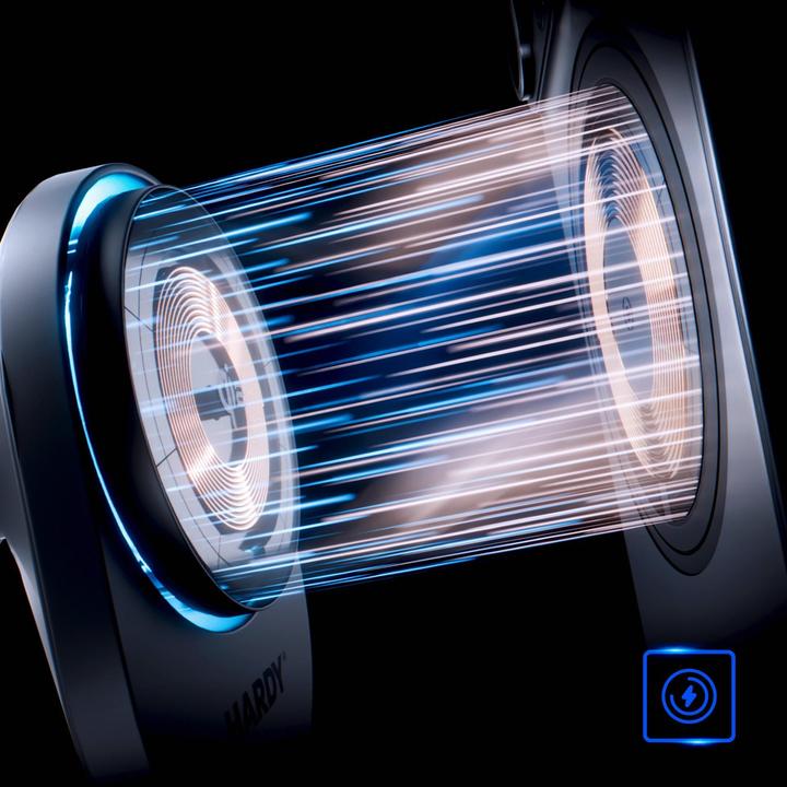 Actual product image 3MK Ładowarka indukcyjna Hardy AeroCharger 15W MPP Qi2 czarny (15 W)