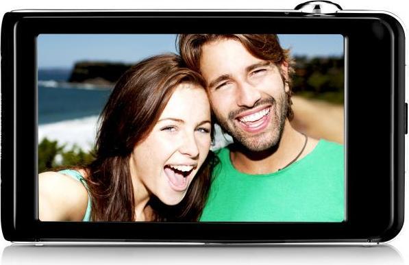 Immagine prodotto Samsung ST600, 14 MP, zoom 5x, doppio display, filmati HD, nero (1/2,3'')