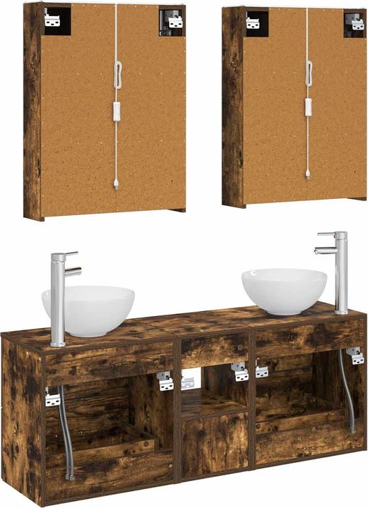 Produktbild vidaXL Badezimmerschrank-Set