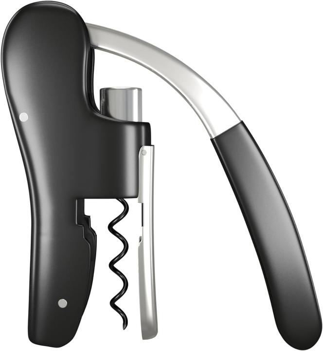 Uberstar Hebelkorkenzieher schwarz matt (Korkenzieher)