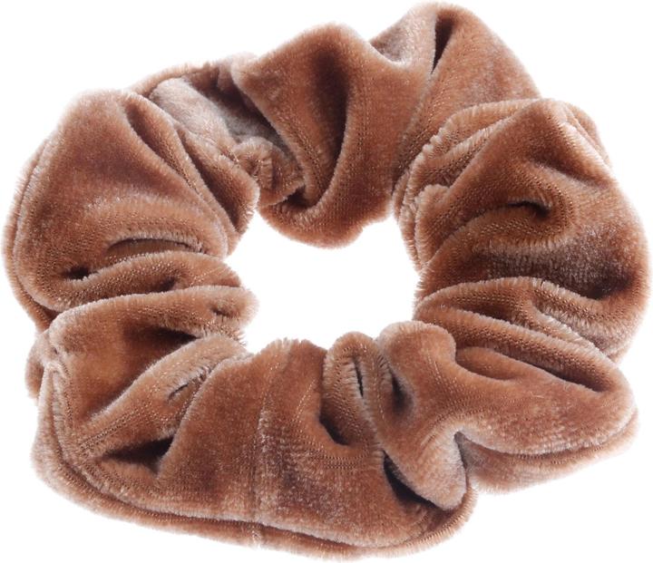 Immagine prodotto DailyGo Cravatta per capelli in velluto, marrone (Elastico per capelli)