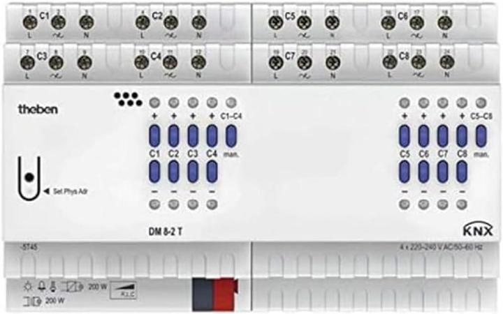 Produktbild Theben DM 8-2 T KNX (Dimmaktor)