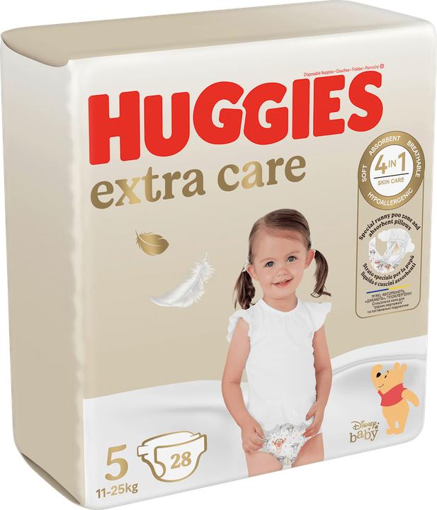 Produktbild Huggies Extra Care (Gr. 5, Halbmonatsbox, 28 Stk.)