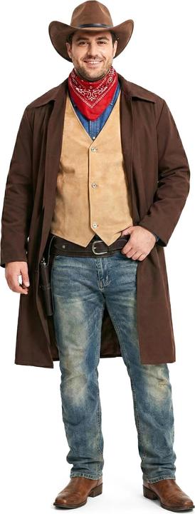 Actual product image Metamorph Westernheld Faschingskostüm Herren Karnevalskostüm (XXL)