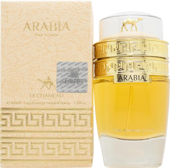 Produktbild Emper Arabia Eau de Parfum für Frauen 100ml - Blumig Fruchtig Rose Himbeere Vanille Sandelholz Eichenmoos (Eau de Parfum, 100 ml)