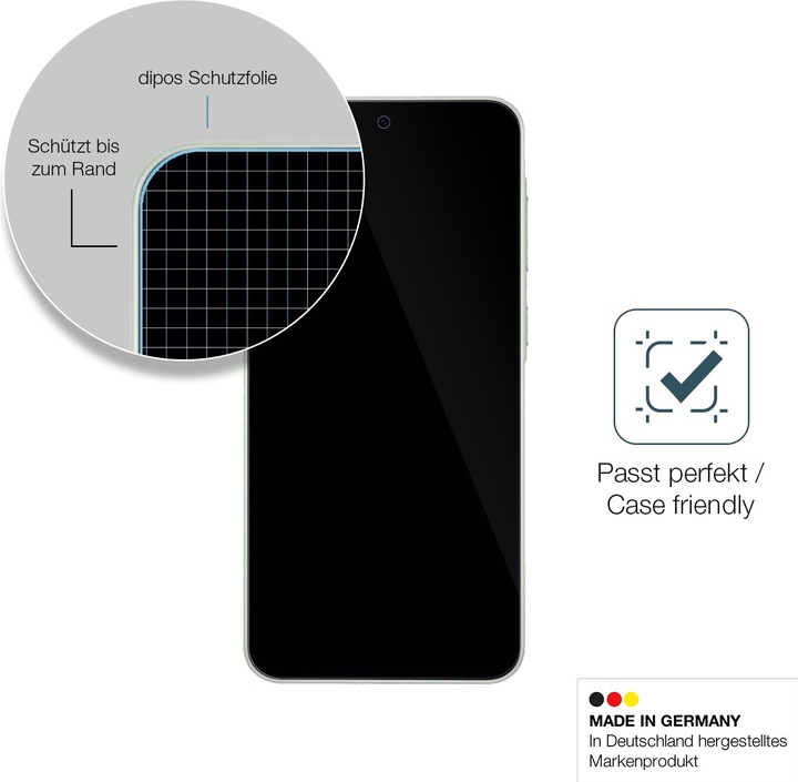 Actual product image Dipos Anti-Shock Screen Protector Clear (1 Piece, Samsung Galaxy A36)