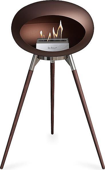 Le Feu Kamin 79cm GROUND HIGH Dunkelbraun