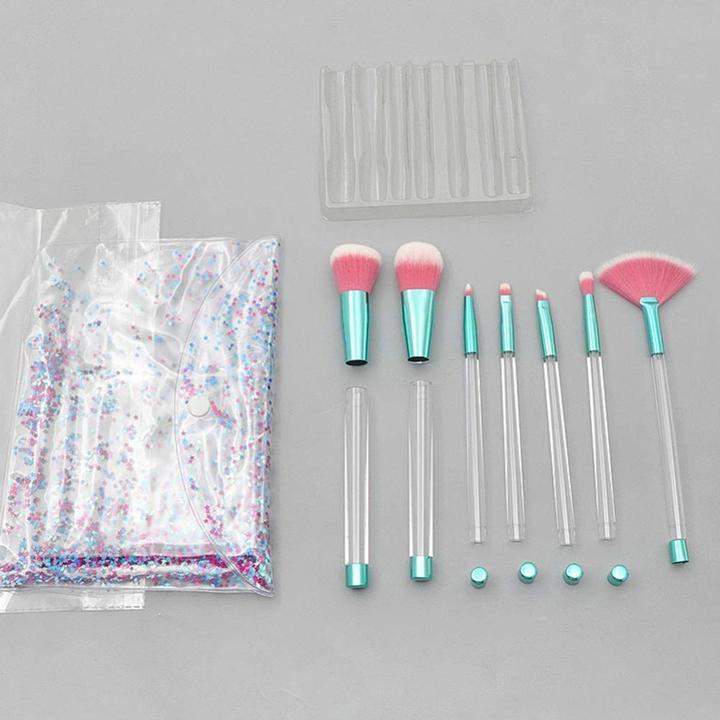 Actual product image König Design Brush Set Makeup Professional 7 pcs. Make Up Brush Set Cosmetic Brushes (Set)