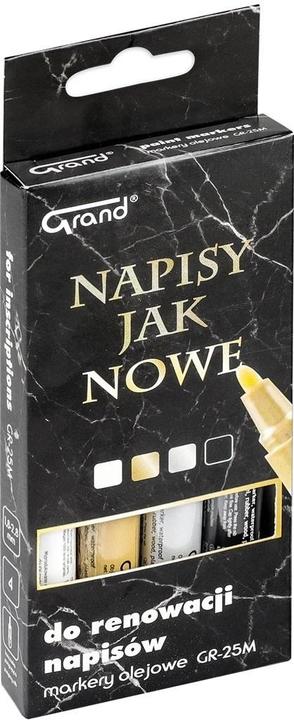 Immagine prodotto GrandHall Marcatore a olio GR-25M per lapidi 4 pz. (4x)