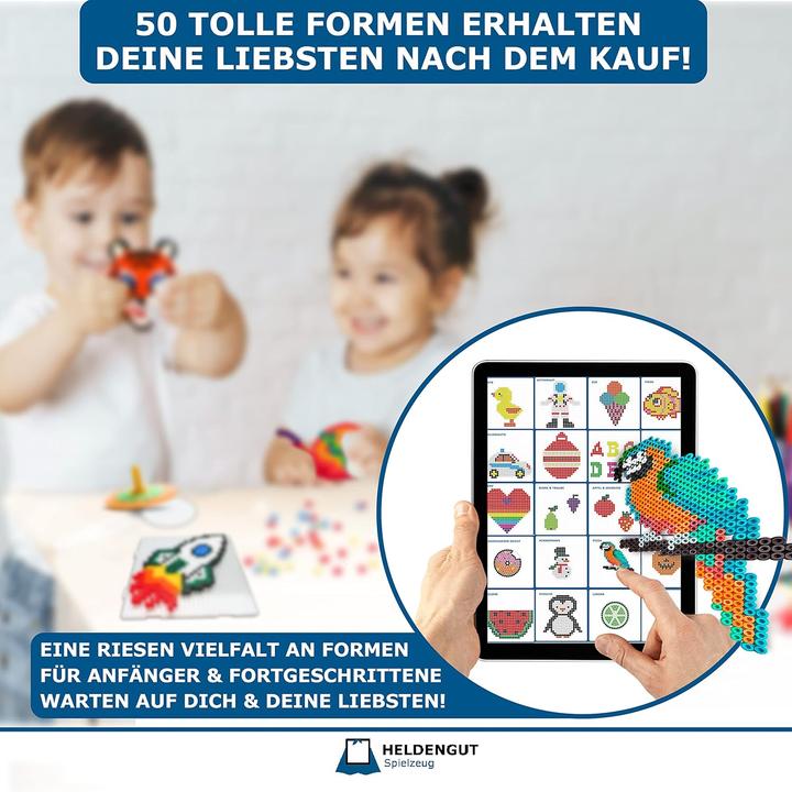 Produktbild Haldengut Mega-Bügelperlen-Set