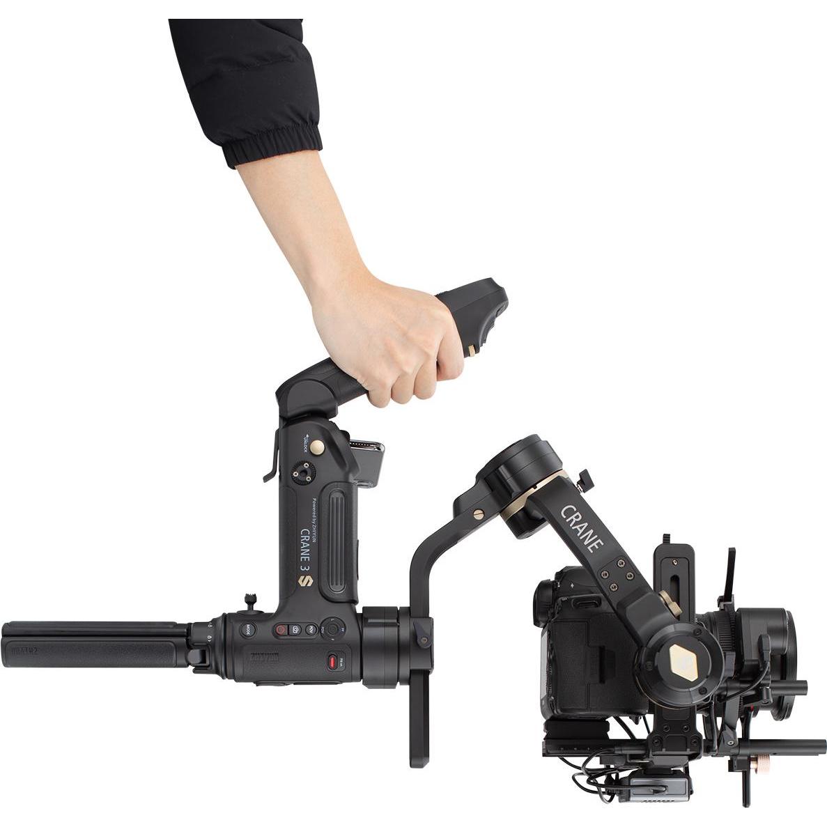 Thumbnail - Zhiyun KRAN 3S (Spiegelreflexkamera, Systemkamera, 6.50 kg), Gimbal, Schwarz