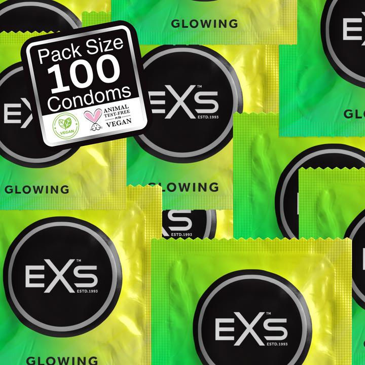 Immagine prodotto EXS Preservativi fosforescenti (100 pz.)
