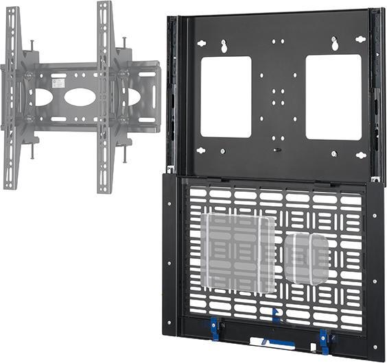 Image du produit Btech B-TECH Support mural pour stockage AV BT7888/B (Mur, 10 kg)