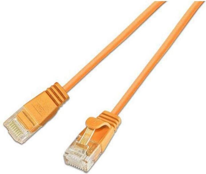 Produktbild Wirewin Slim Patchkabel: UTP, 1m, orange (U/UTP, CAT6, 1 m)