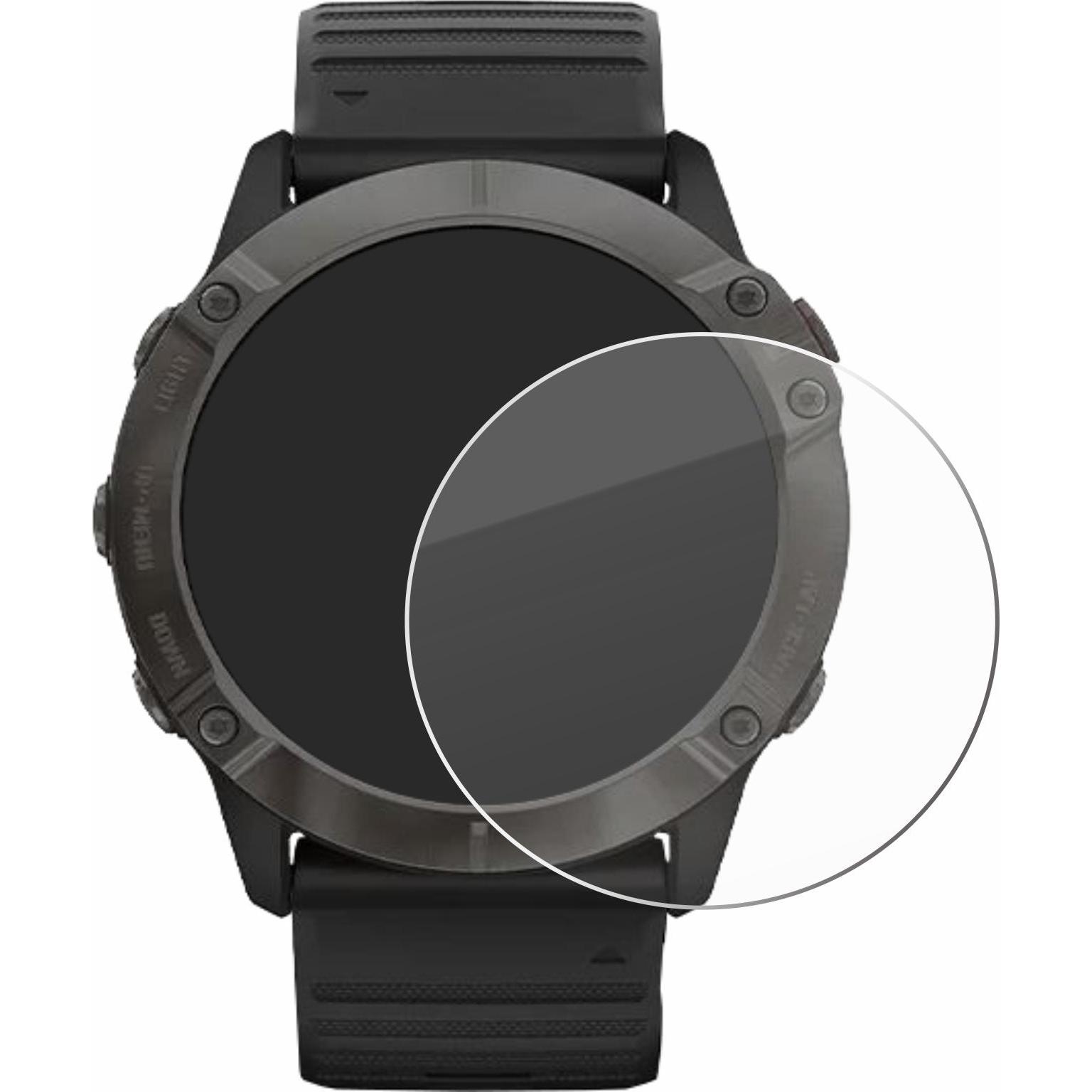 Thumbnail - Savvies Panzerglas Hartglas Displayschutz, Smartwatch Schutzfolie, Transparent
