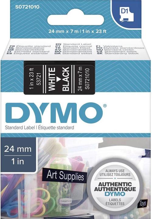 Actual product image Dymo S0721010 Standardband (2.40 cm, White)